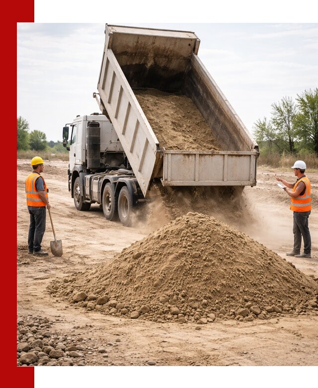 Доставка самосвалом 15 кубов в Шуе за город и по городу