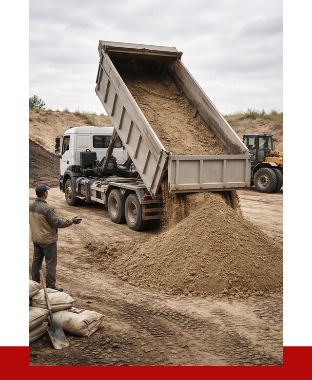 Доставка самосвалом 20 кубов в Шуе от 7710 р. | ПРОНЕРУДШуя