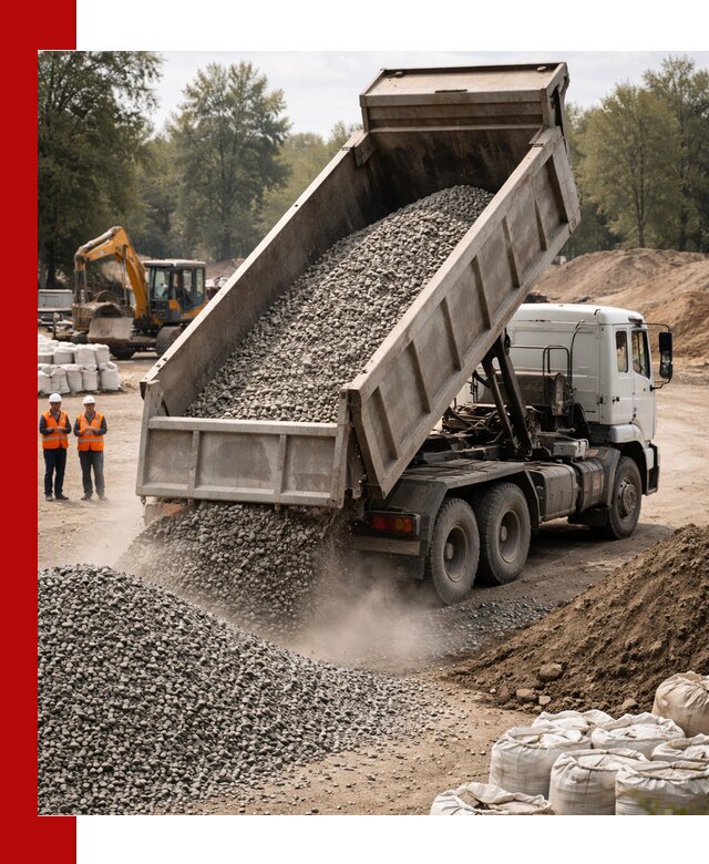 Аренда самосвала в Шуе для доставки сыпучих и нерудных материалов