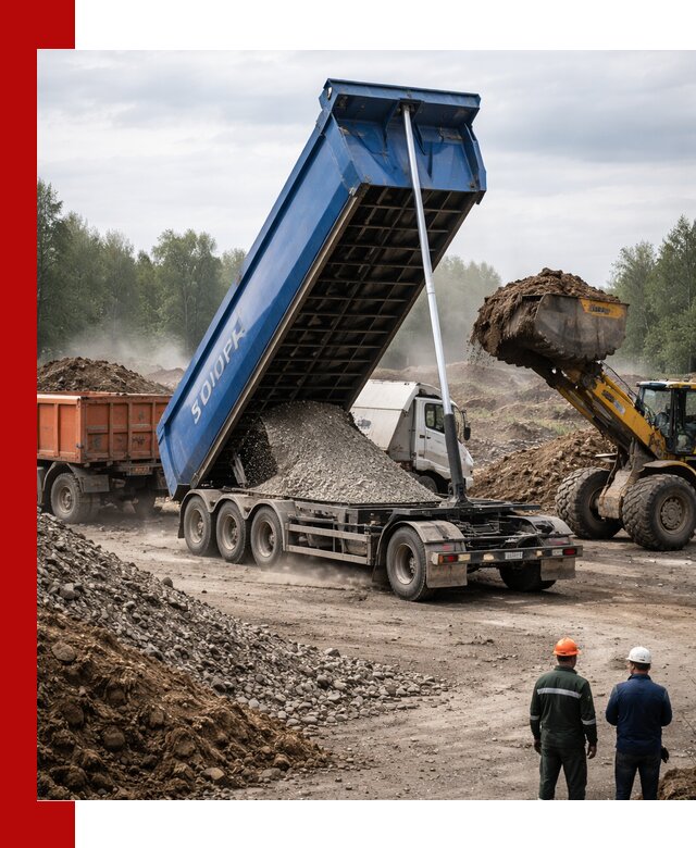 Аренда тонар 40 тонн в Шуе с доставкой материалов