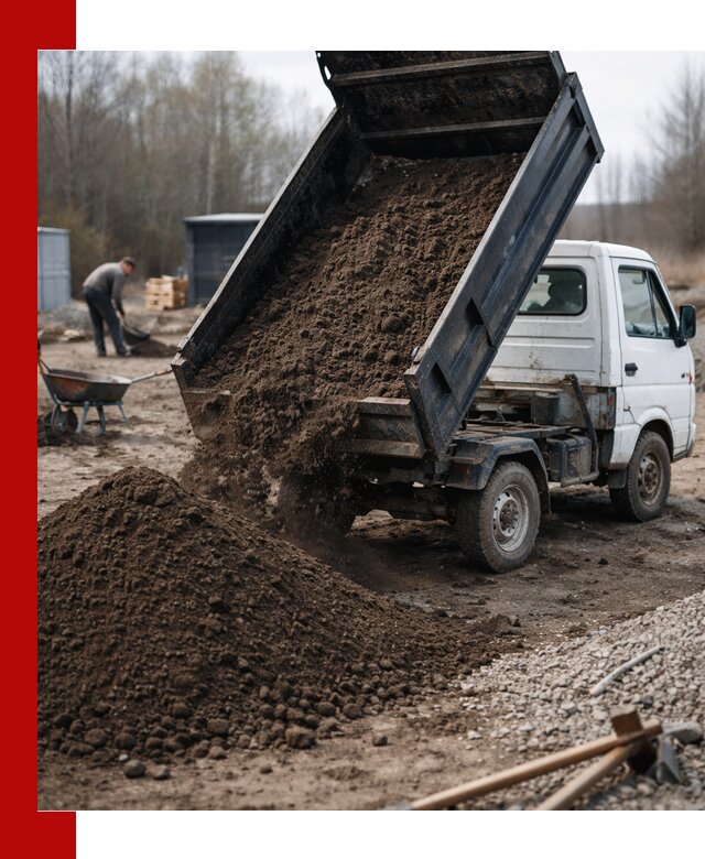 Аренда минисамосвала в Шуе для доставки сыпучих материалов