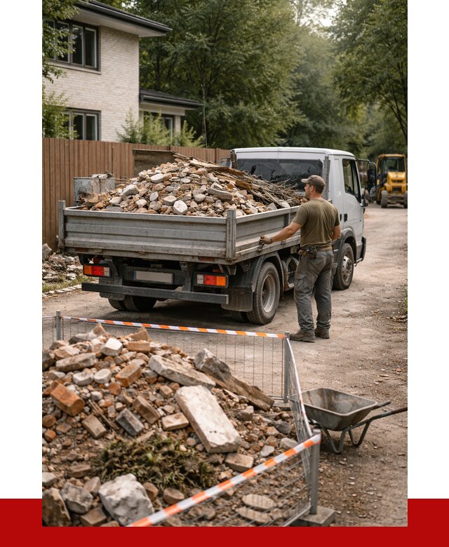 Вывоз строительного мусора с погрузкой в Шуе от 7710 р | ПРОНЕРУДШуя