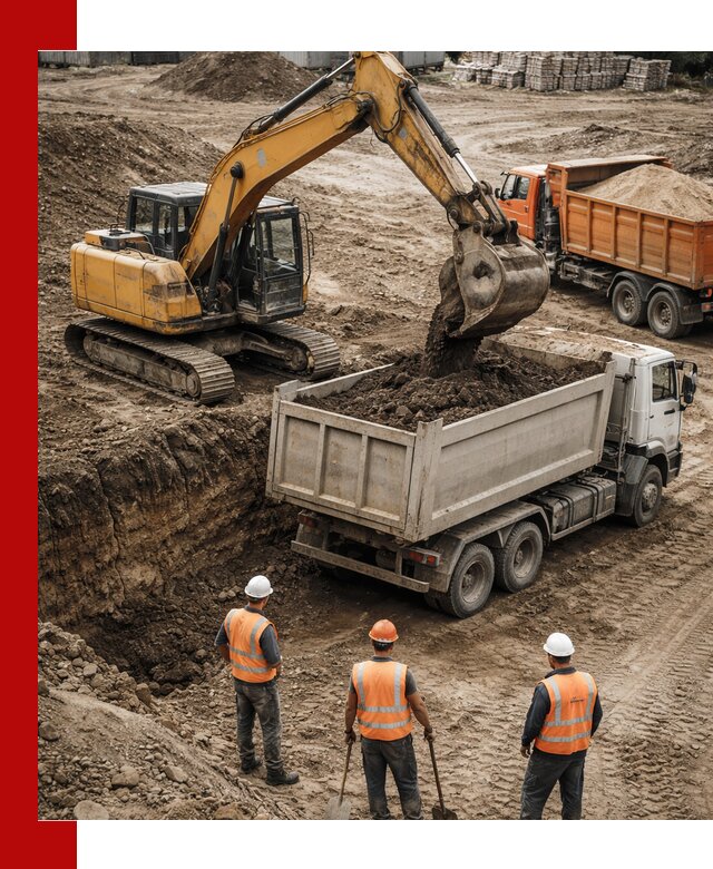 Разработка грунта для строительства и благоустройства в Шуе