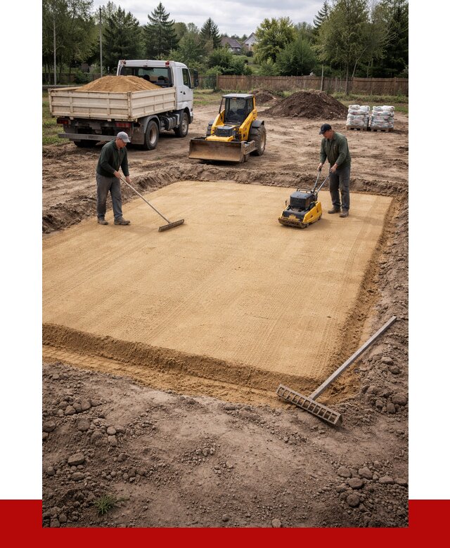 Устройство песчаной подушки в Шуе от 4626 р. ПРОНЕРУДШуя